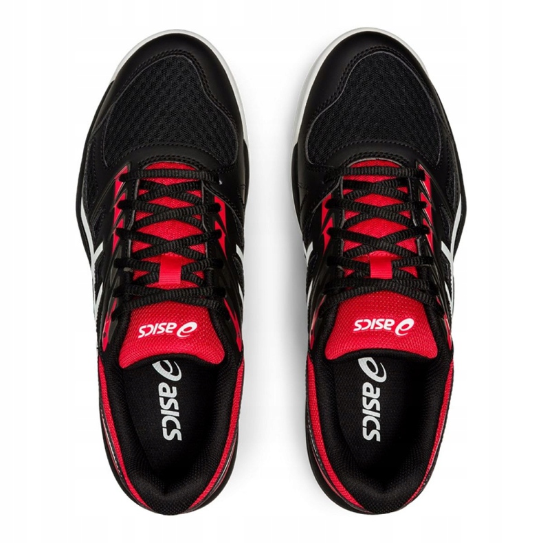 Asics Upcourt 4 M 1071A053-002 scarpe da pallavolo multicolore nero 2