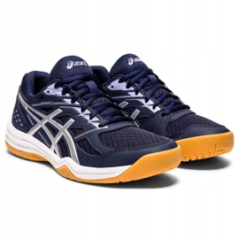 Asics Upcourt 4 W 1072A055-400 scarpe da pallavolo multicolore blu navy 1