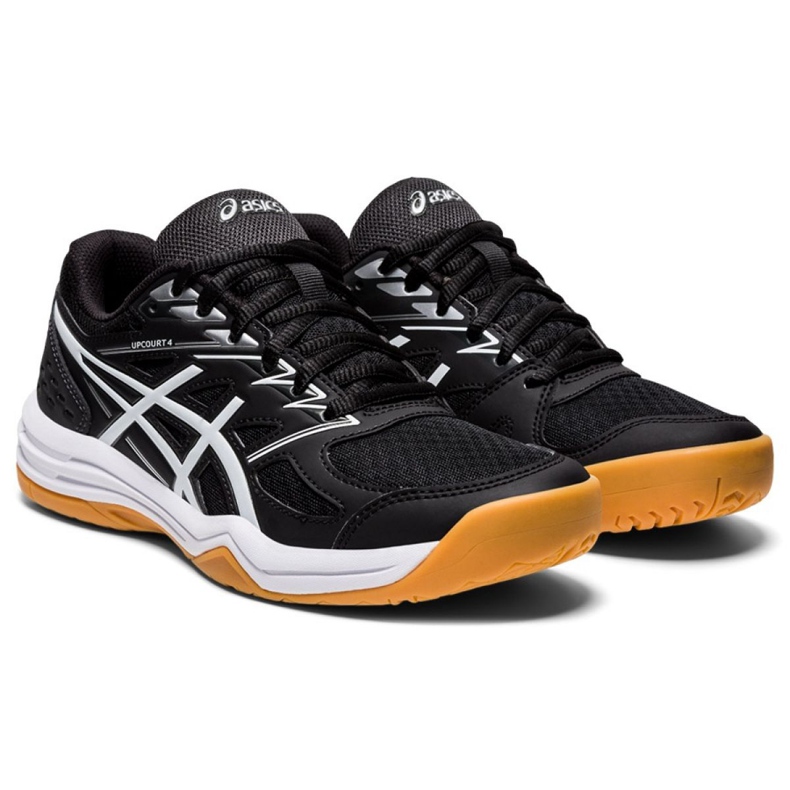 Asics Upcourt 4 W 1072A055-001 scarpe da pallavolo multicolore nero 1