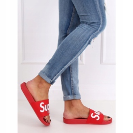 Red Pantofole rosse da donna CK110 Red rosso 2