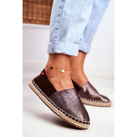 Espadrillas da donna Suola intrecciata Marrone Big Star DD274A146 1