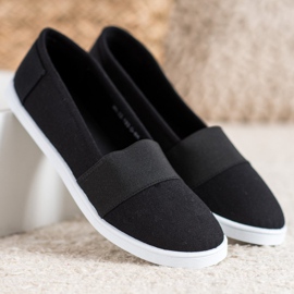 SHELOVET Sneakers slip-on nero 1
