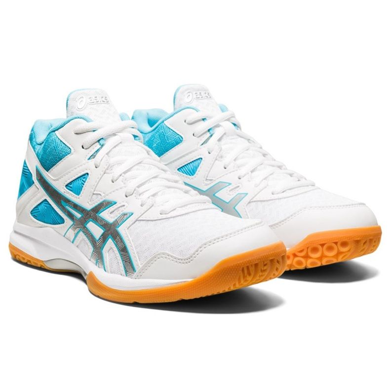 Scarpe da pallavolo Asics Gel Task Mt W 1072A037-102 multicolore bianca 2