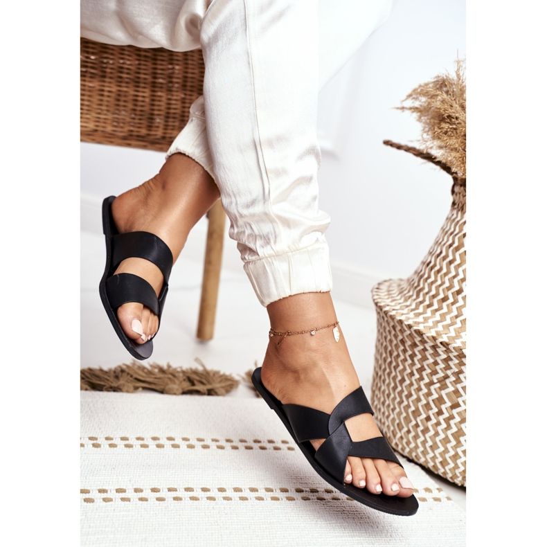 Ciabatte Classiche da Donna Lu Boo Nere Mabella nero 2