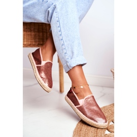 Espadrillas da Donna, Suola Intrecciata Rosa Big Star DD274A163 2