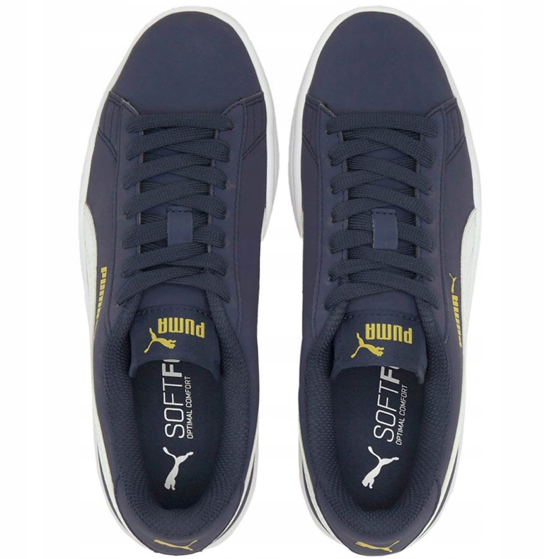 Puma Smash v2 Buck Jr 365182 22 nero blu navy 1