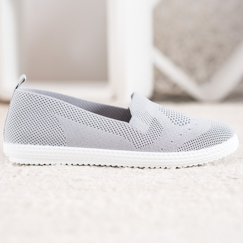 Via Giulia  Sneakers traforate grigie grigio 1