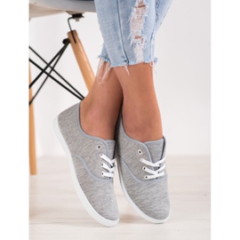 SHELOVET Sneakers grigio chiaro 1