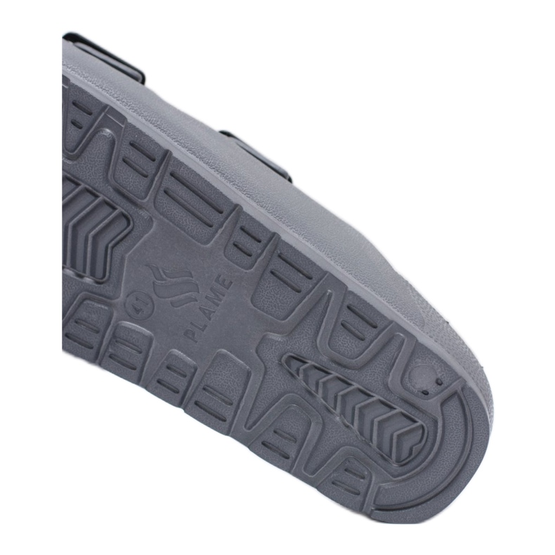 Flameshoes Pantofole da uomo grigie da giardino leggere grigio 2