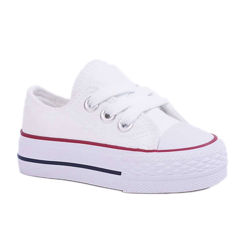 FRROCK Sneakers classiche da bambino Filemon bianche bianco 3