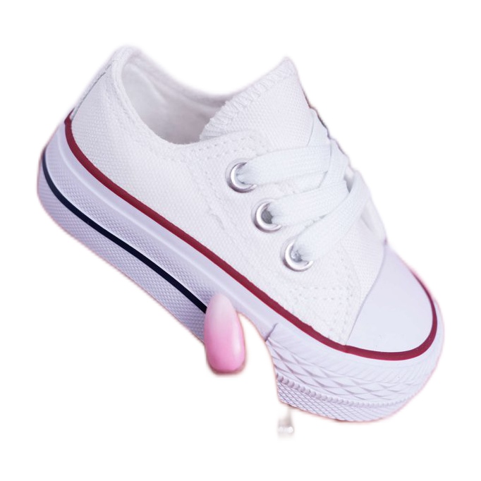 FRROCK Sneakers classiche da bambino Filemon bianche bianca 2