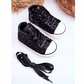 FRROCK Sneakers Bambini Shiny High Black Ally nero 2