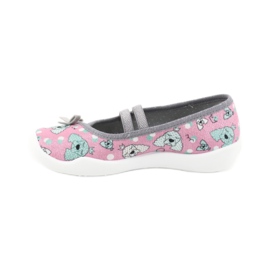 Scarpe per bambini Befado 116X282 rosa grigio 2
