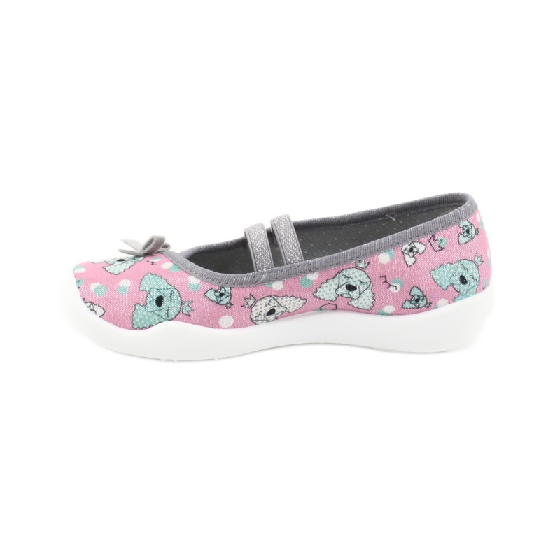 Scarpe per bambini Befado 116X282 rosa grigio 2