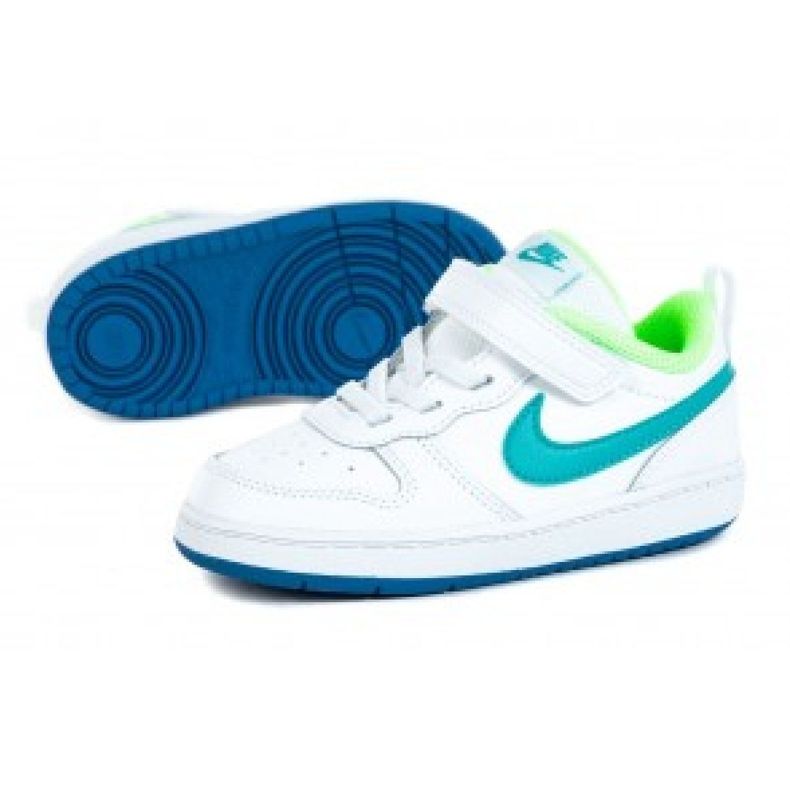 Nike Court Borough Low 2 Jr BQ5453-109 verde 1