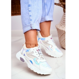 Scarpe Sportive da Donna Lu Boo Bianche Dazzle Me bianca multicolore 1