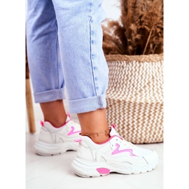 Scarpe Sportive Lu Boo bianche da donna Pink Dazzle Me bianco rosa 1