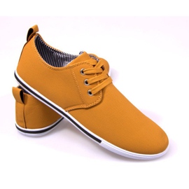Sneakers eleganti Japan 395 Camel marrone 2
