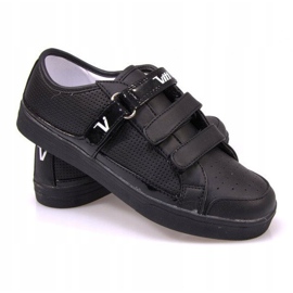 Sneakers Con Velcro F-1-02 Nero 1