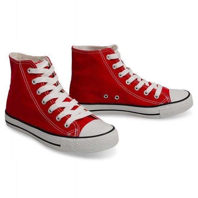 Sneakers Alte Konwers 8222 Rosse rosso 1