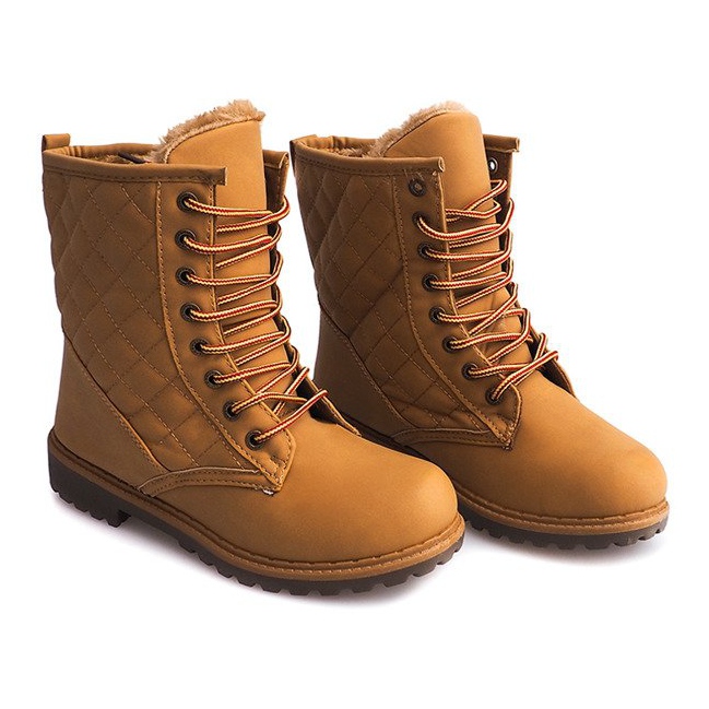 Caldo trapuntato trapuntato 8016 Camel marrone 1