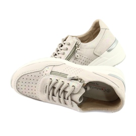 Vinceza Scarpe Sportive da donna Sneakers Beige FT20-8675 Better Way multicolore 4