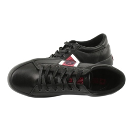 Sneakers nere Big Star GG174111 bianca nero rosso 4