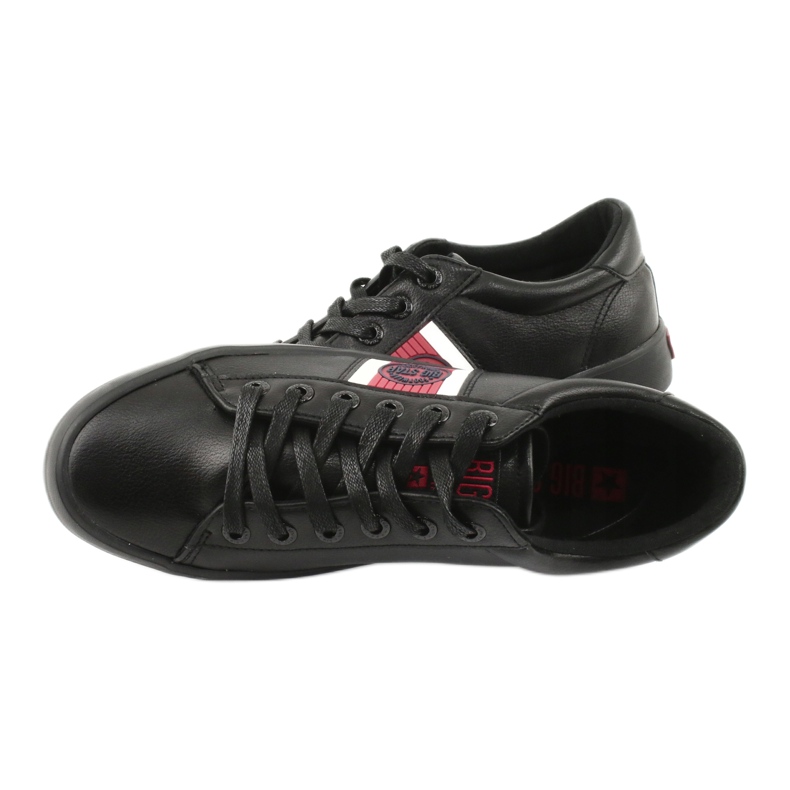 Big Star Sneaker femminili con Eco-Leather GG174111 Black bianco 4