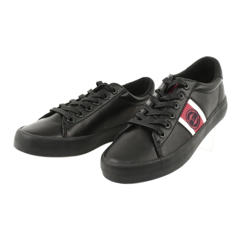 Big Star Sneaker femminili con Eco-Leather GG174111 Black bianca 2