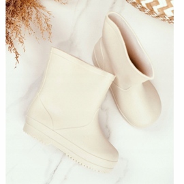 Galosce di gomma classiche beige per bambini Ninna nanna 1