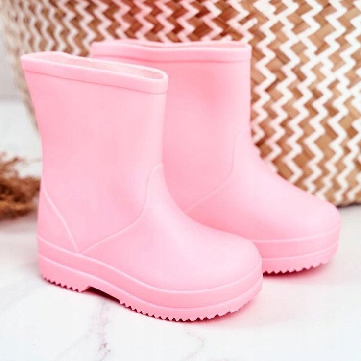 Galosce di gomma classiche ninna nanna rosa per bambini 1