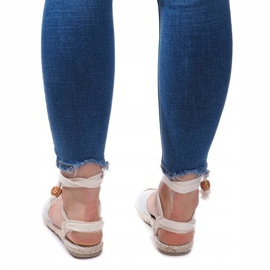 Sandali Espadrillas Ballerine Ballerine 30550 Argento d'argento grigio 2