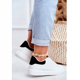PS1 Scarpe Sportive da Donna Bianche con Tacco Nero Milly bianco 1