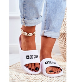 Pantofole da donna Big Star Air Bianco GG274A026 1