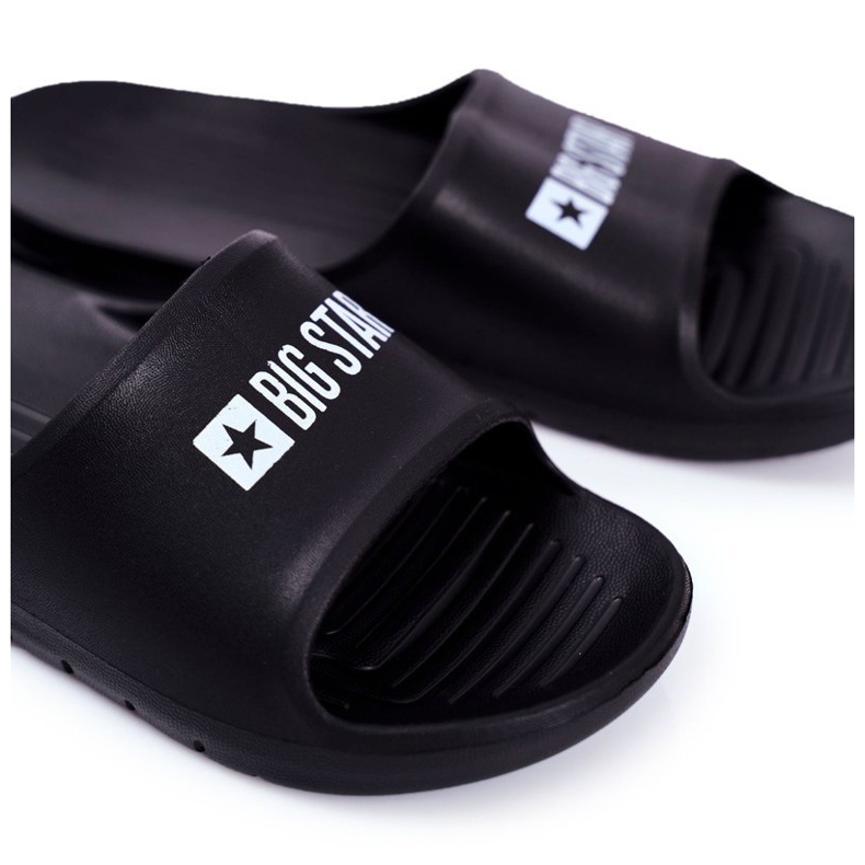 Pantofole da uomo Big Star Air Black GG174917 nero 1