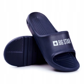 Pantofole da uomo Big Star Air blu navy GG174919 1