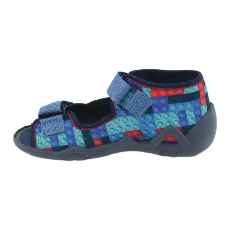Scarpe per bambini Befado 250P094 rosso blu multicolore 2