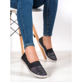SHELOVET Eleganti scarpe da ginnastica slip-on nero 1