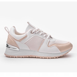 Scarpe sportive PC35 beige alla moda marrone 1