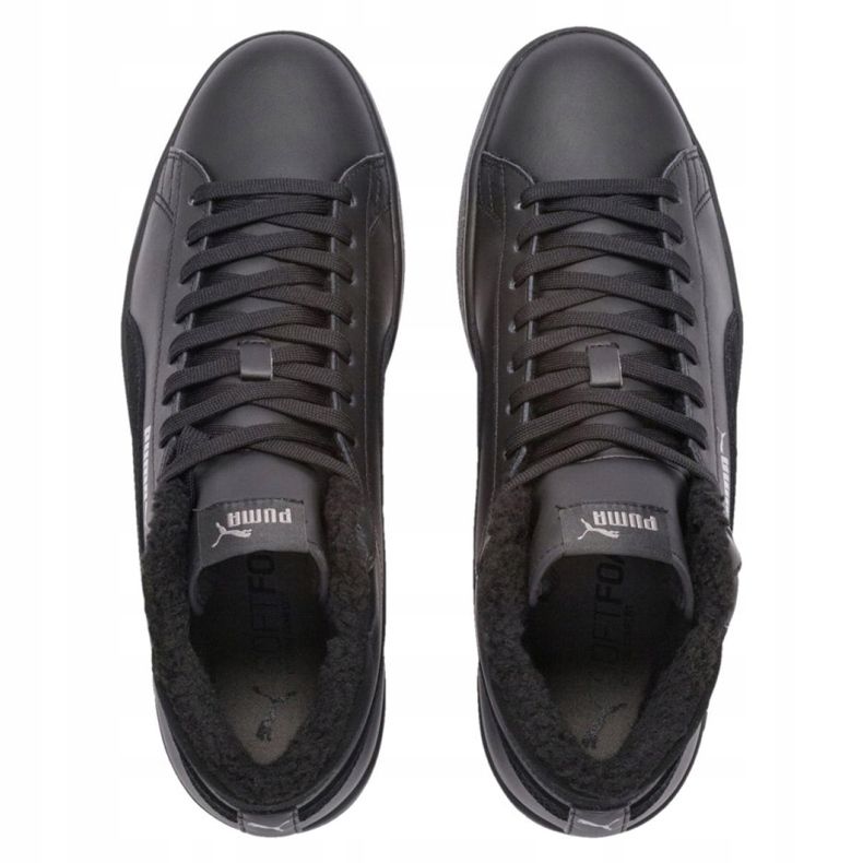 Puma Smash v2 Mid Wtr M 367338 03 nero giallo 1