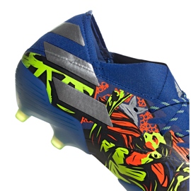 Scarpe da calcio Adidas Nemeziz Messi 19.1 Fg M EH0557 multicolore multicolore 2