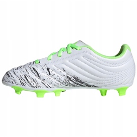 Scarpe da calcio Adidas Copa 20.4 Fg Jr EF1917 multicolore bianca 1
