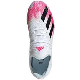 Scarpe da calcio Adidas X 19.1 Fg Jr EG7163 multicolore bianca 1