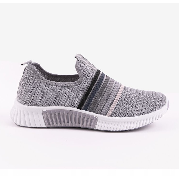Scarpe slip-on sportive grigie TL502-26 grigio 1
