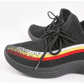 Scarpe sportive nere HB-48 nero 2