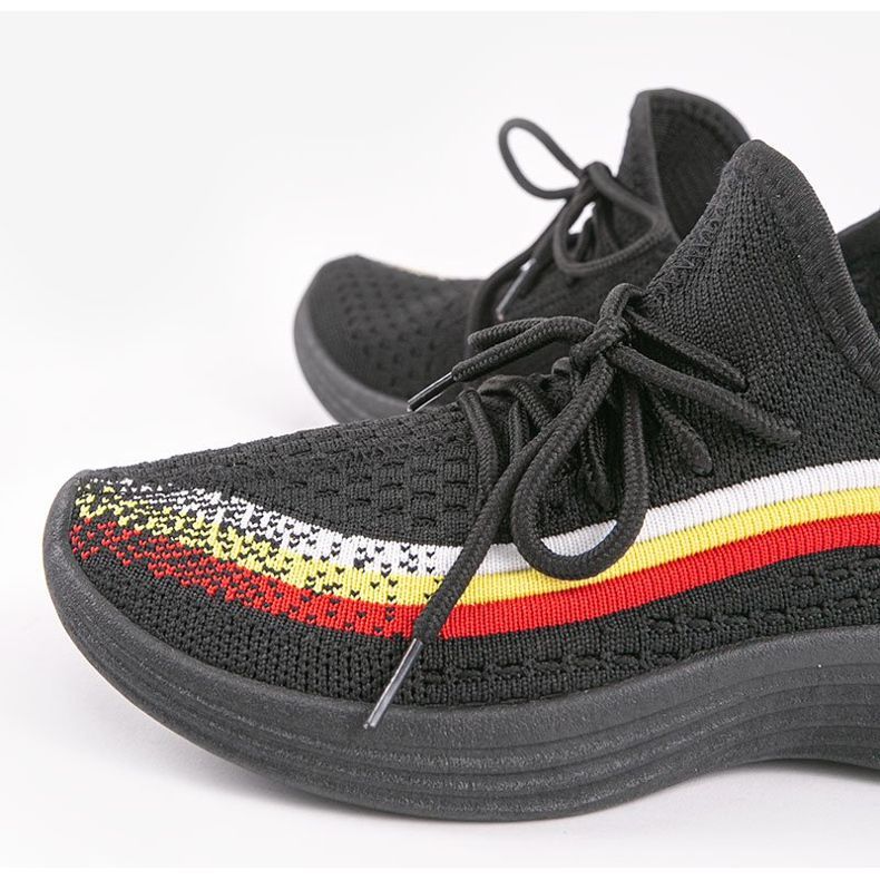 Scarpe sportive nere HB-48 nero 2