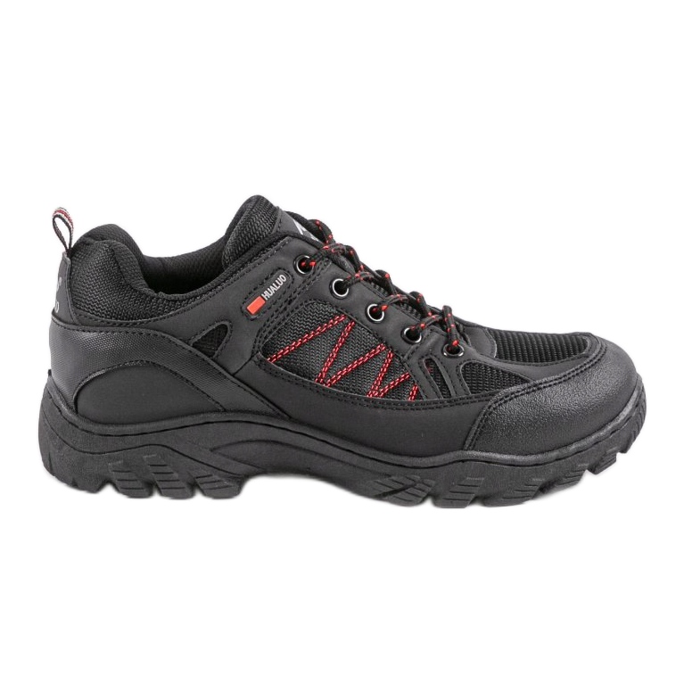 Scarpe da trekking sportive nere HL-1831B nero 1