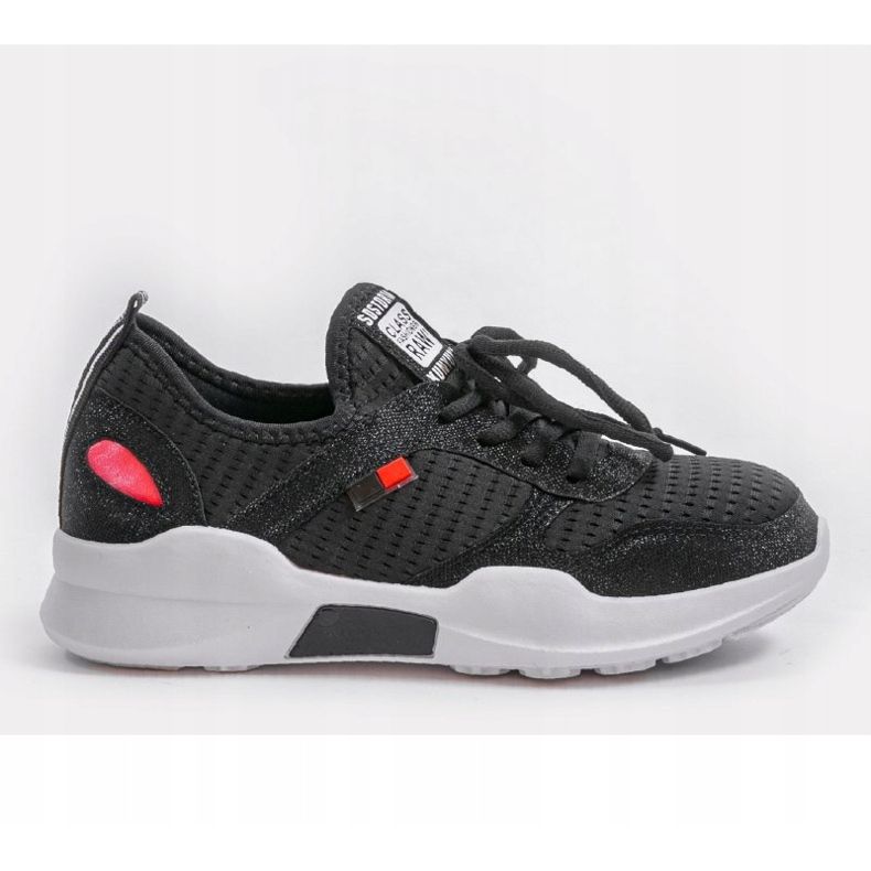 Scarpe sportive da donna nere SH801-D nero 1