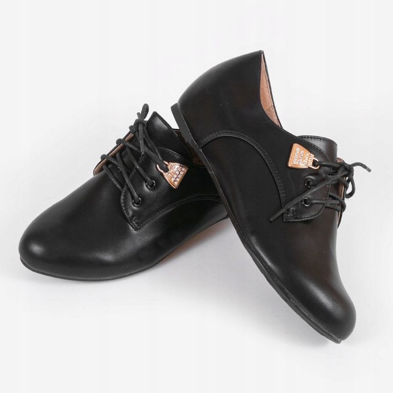 Scarpe jazz nere classiche, scarpe classiche C12-1 nero 2