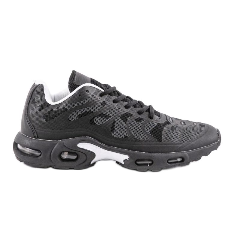 15009-P scarpe sportive da uomo nere nero 1